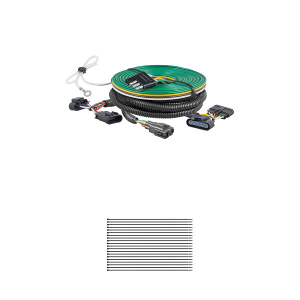 CURT 58926 Custom Towed-Vehicle RV Wiring Harness for Dinghy Towing, Fits Select Chevy Colorado, GMC Canyon, Isuzu I-280, I-290, I-350, I-370 - CURT