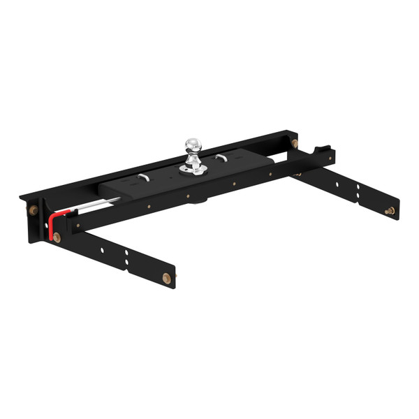 CURT 60713 Double Lock Gooseneck Hitch, 2-5/16-Inch Flip-Over Ball 30K, Fits Select Chevrolet, GMC C / K - CURT