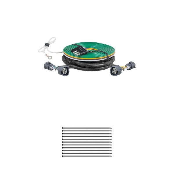 CURT 58905 Custom Towed-Vehicle RV Wiring Harness for Dinghy Towing, Fits Select Ford Focus - CURT