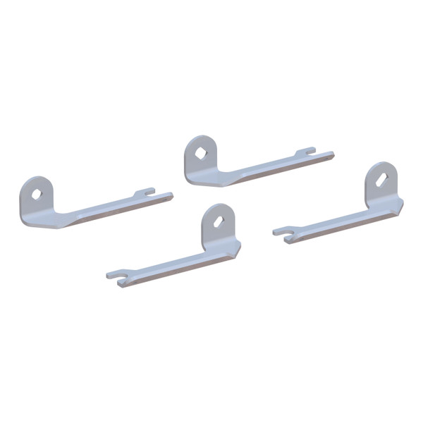 CURT 19206 Replacement 5th Wheel Puck System Handles, Compatible with Ram, Fits 16022 - CURT