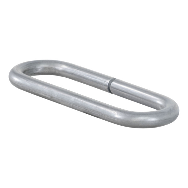 CURT 49950 Weld-On Raw Steel Safety Chain Loop, 10,000 lbs - CURT
