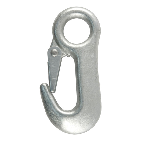 CURT 81360 Snap Hook Trailer Safety Chain Hook Carabiner Clip, 5/8-Inch Diameter Eye, 3,500 lbs - CURT
