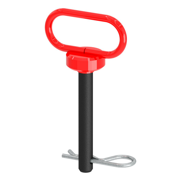 CURT 45804 5/8 x 4-Inch Clevis Pin Hitch with Rubber-Coated Handle and Clip - CURT