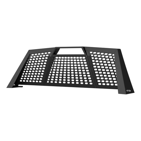 ARIES 1110112 Switchback Black Aluminum Truck Headache Rack Cab Protector, Select Ford F-150, Lightning - ARIES