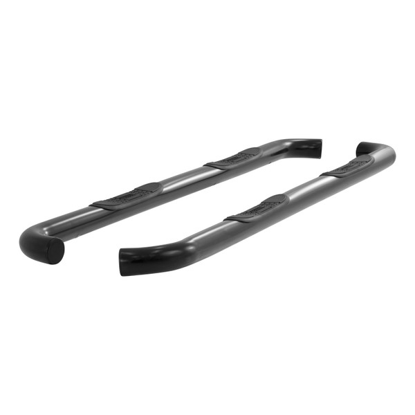 ARIES 202013 3-Inch Round Black Steel Nerf Bars, No-Drill, Fits Select Toyota Tundra - ARIES