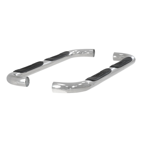 ARIES 203033-2 3-Inch Round Polished Stainless Steel Nerf Bars, No-Drill, Fits Select Mazda B-Series, Ford Ranger - ARIES