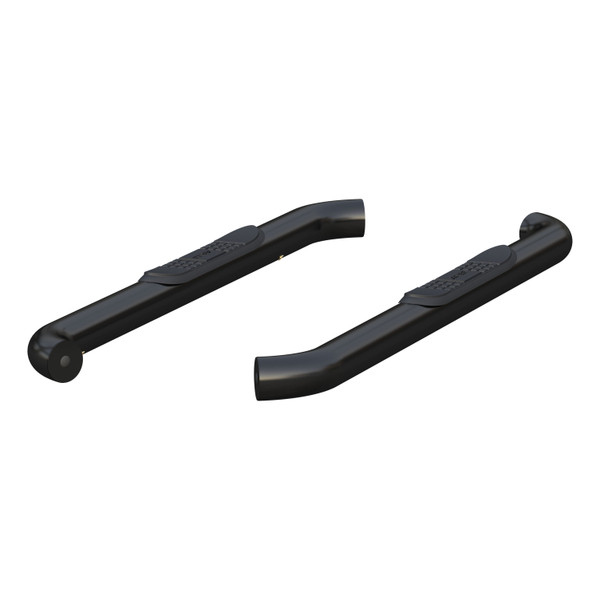 ARIES 203045 3-Inch Round Black Steel Nerf Bars, No-Drill, Fits Select Ford F-150, F-250, F-350 Super Duty