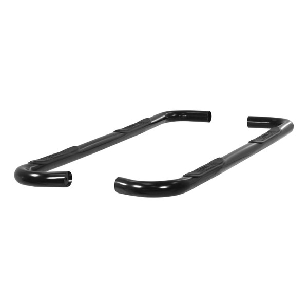 ARIES 202006 3-Inch Round Black Steel Nerf Bars, No-Drill, Fits Select Toyota Tundra
