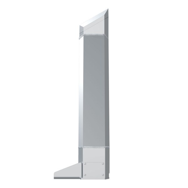 ARIES 1110202 AdvantEDGE Chrome Aluminum Truck Headache Rack Cab Protector, Select Ford F-150, Lightning