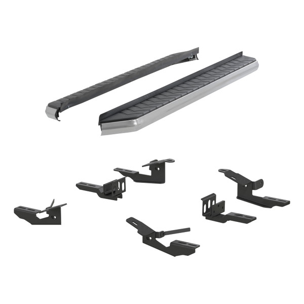 ARIES 2051003 AeroTread 5 x 76-Inch Polished Stainless SUV Running Boards, Select Ford Explorer - ARIES