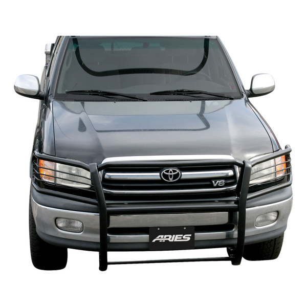 ARIES 2052 1-1/2-Inch Black Steel Grille Guard, No-Drill, Select Toyota Tundra