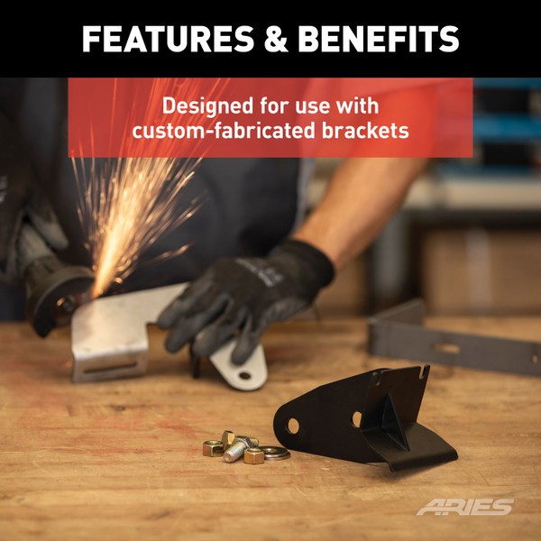 Universal ActionTrac Mounting Brackets (6-Pack, Fabricated Brackets Required)