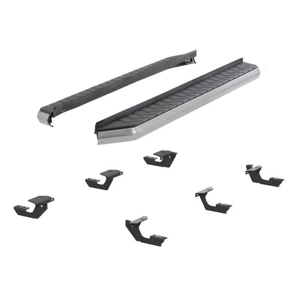 ARIES 2051031 AeroTread 5 x 73-Inch Polished Stainless SUV Running Boards, Select Dodge Durango - ARIES