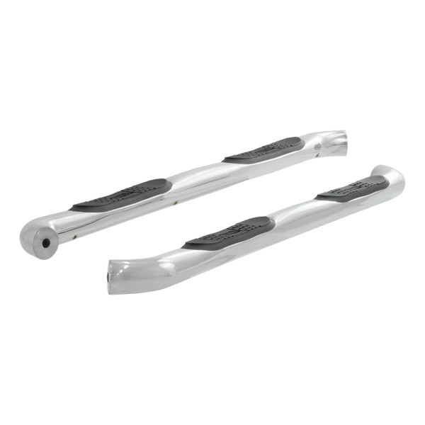 ARIES 204051-2 3-Inch Round Polished Stainless Steel Nerf Bars, No-Drill, Fits Select Chevrolet Colorado, GMC Canyon