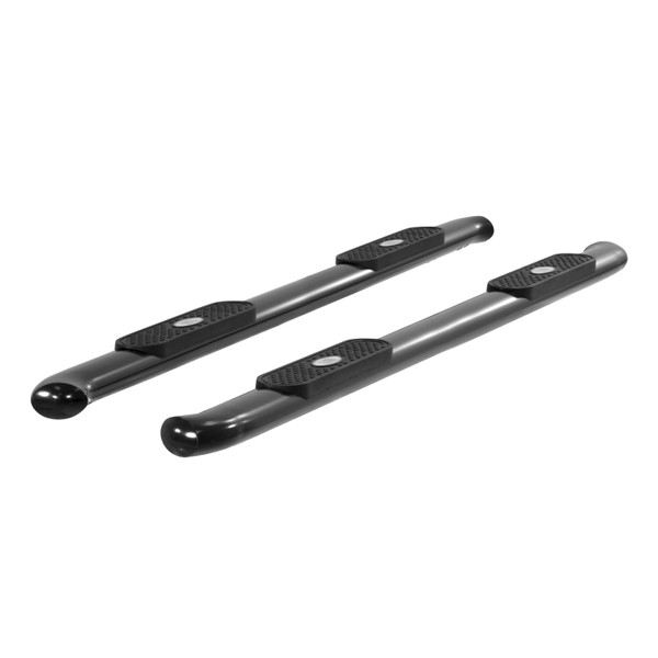 ARIES S223043 4-Inch Oval Black Steel Nerf Bars, Select Ford F-150, Lightning, F-250, F-350, F-450, F-550 Super Duty - ARIES