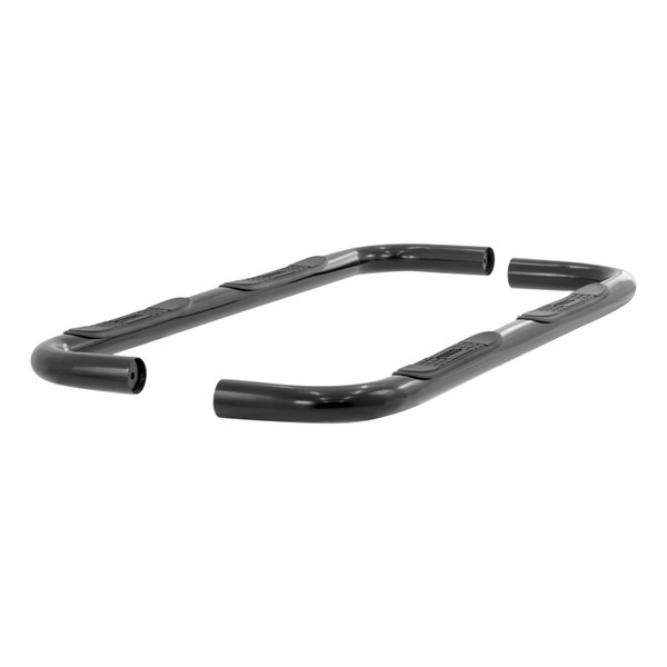 ARIES 201001 3-Inch Round Black Steel Nerf Bars, No-Drill, Fits Select Jeep Grand Cherokee