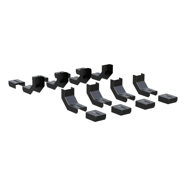 ARIES 2055180 VersaTrac Running Board Bracket Covers, 8-Pack - ARIES