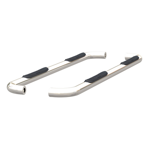 ARIES 205044-2 3-Inch Round Polished Stainless Steel Nerf Bars, No-Drill, Fits Select Ram 1500 - ARIES