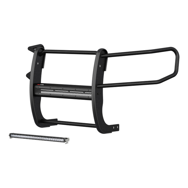 ARIES 2170034 Pro Series Black Steel Grille Guard with Light Bar, Select Toyota 4Runner - ARIES