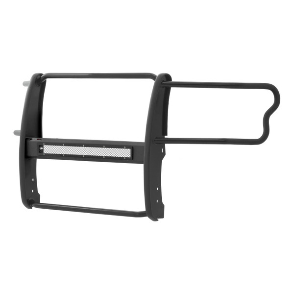 ARIES 2170012 Pro Series Black Steel Grille Guard with Light Bar, Select Ford F-150 - ARIES