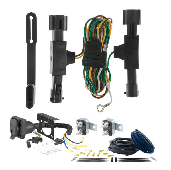 94 - 98 JEEP Grand Cherokee CURT Trailer Brake Controller 7-Way Upgrade Kit  7WK1558 - CURT