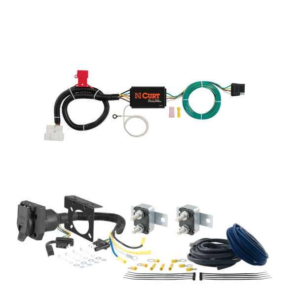 12 - 17 Buick Verano Excluding dual exhaust CURT Trailer Brake Controller 7-Way Upgrade Kit  7WK218 - CURT