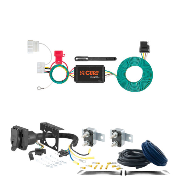 17 - 21 Mazda CX-5 Excluding diesel CURT Trailer Brake Controller 7-Way Upgrade Kit  7WK1798 - CURT