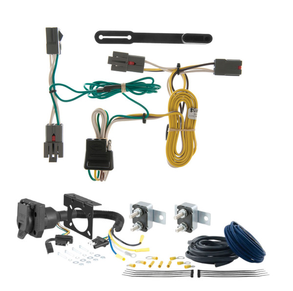 94 - 08 Mazda B3000 00 - 05 models are no drill CURT Trailer Brake Controller 7-Way Upgrade Kit  7WK1787 - CURT