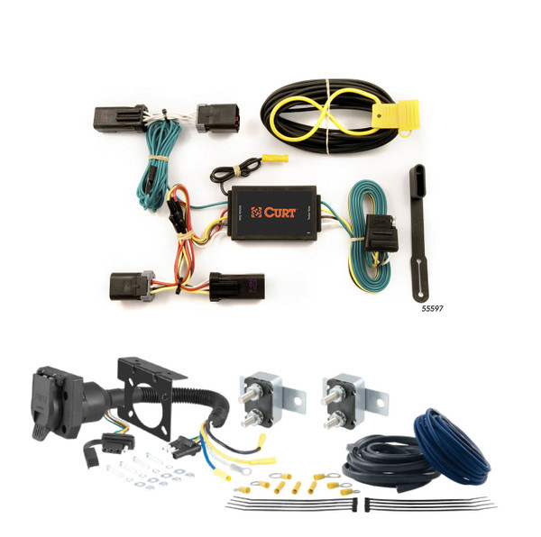 07 - 12 Mazda CX-7 CURT Trailer Brake Controller 7-Way Upgrade Kit  7WK1801 - CURT