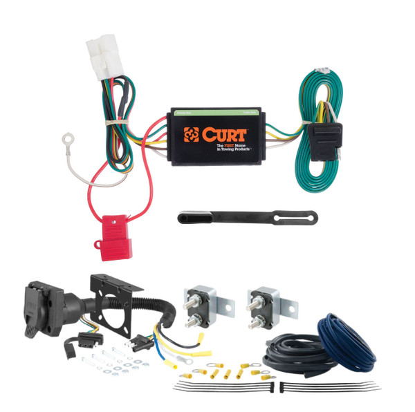 04 - 11 Mitsubishi Endeavor CURT Trailer Brake Controller 7-Way Upgrade Kit  7WK1973 - CURT