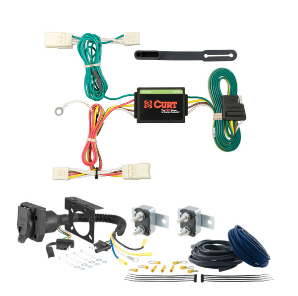 10 - 19 KIA Soul CURT Trailer Brake Controller 7-Way Upgrade Kit  7WK1632 - CURT