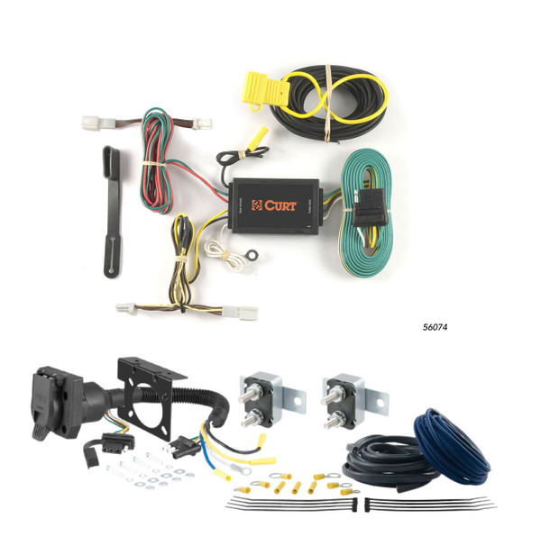 04 - 07 Mercury Monterey Van CURT Trailer Brake Controller 7-Way Upgrade Kit  7WK1941 - CURT