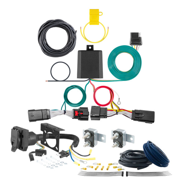 20 - 22 Nissan Rogue Sport CURT Trailer Brake Controller 7-Way Upgrade Kit  7WK2069 - CURT