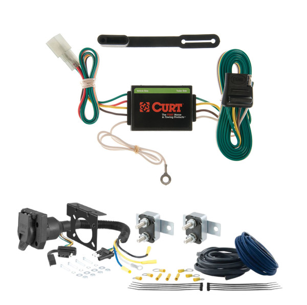 98 - 02 KIA Sportage CURT Trailer Brake Controller 7-Way Upgrade Kit  7WK1640 - CURT