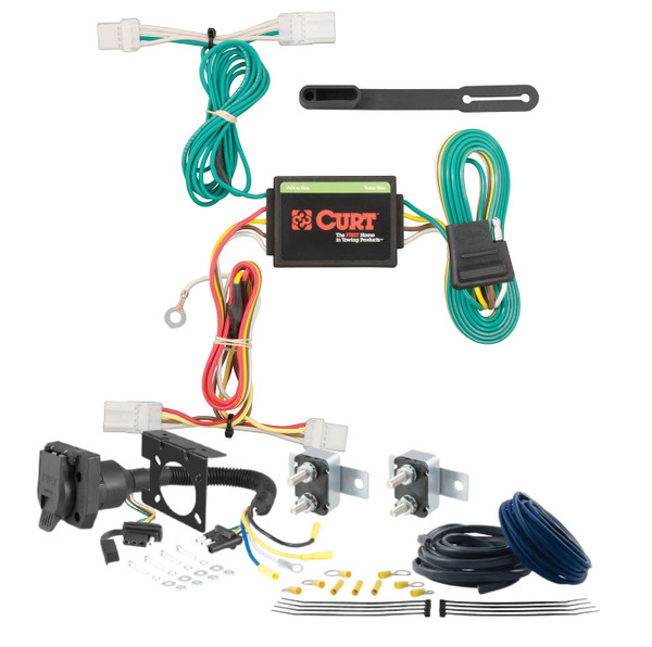 11 - 24 Nissan Leaf CURT Trailer Brake Controller 7-Way Upgrade Kit  7WK2025 - CURT