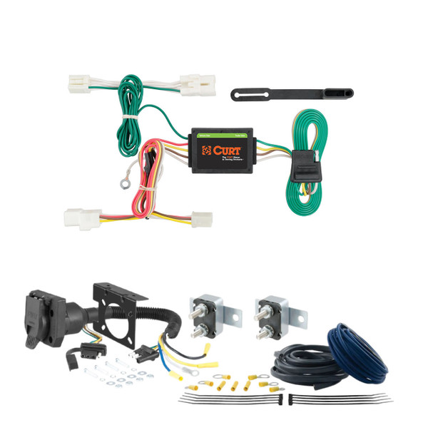 15 - 19 Subaru Legacy Sedan CURT Trailer Brake Controller 7-Way Upgrade Kit  7WK2295 - CURT