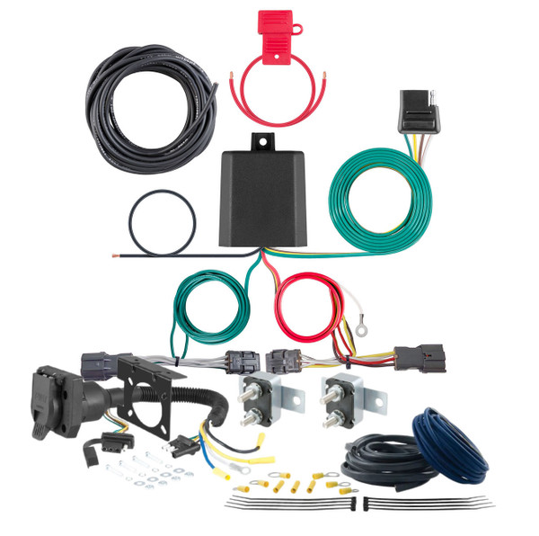 16 - 19 Volkswagen Passat Sedan, excluding hands free trunk CURT Trailer Brake Controller 7-Way Upgrade Kit  7WK2502 - CURT
