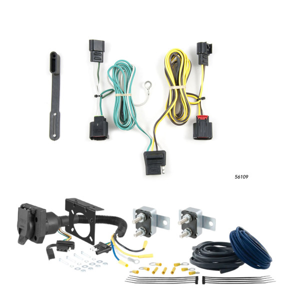 04 - 07 Toyota Highlander CURT Trailer Brake Controller 7-Way Upgrade Kit  7WK2396 - CURT