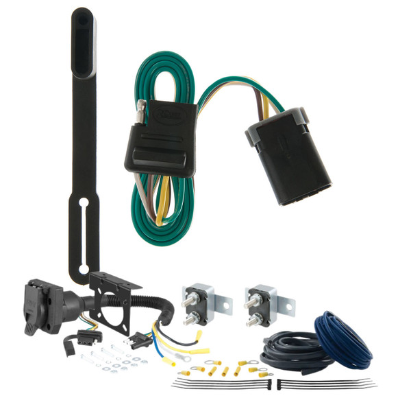 00 - 00 Toyota Tundra #13180 will not fit with towable bumper mount CURT Trailer Brake Controller 7-Way Upgrade Kit  7WK2454 - CURT