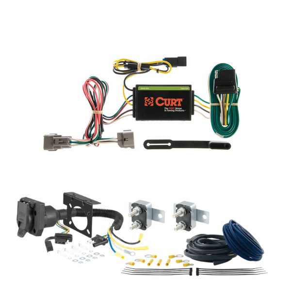 97 - 99 Ford F-250LD New body CURT Trailer Brake Controller 7-Way Upgrade Kit  7WK882 - CURT