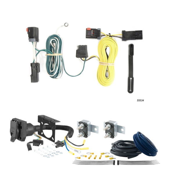 01 - 10 Chrysler PT Cruiser CURT Trailer Brake Controller 7-Way Upgrade Kit  7WK645 - CURT