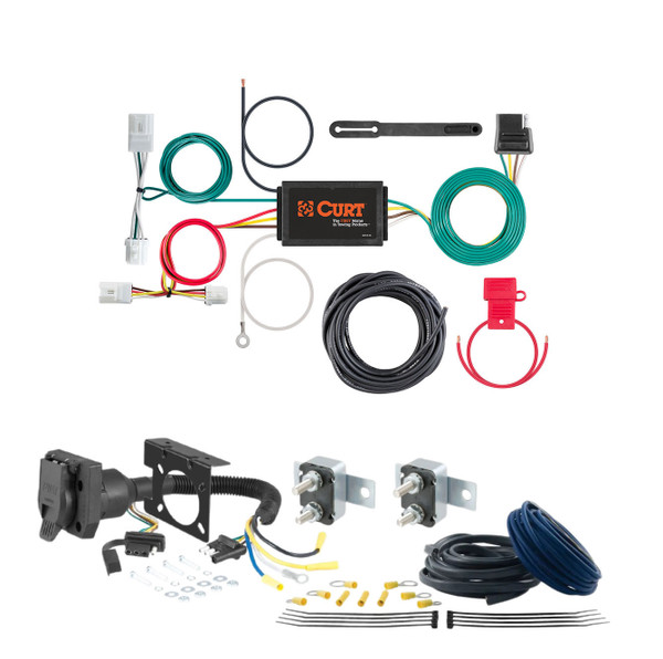 03 - 07 Ford F-350 Super Duty Excluding cab & chassis CURT Trailer Brake Controller 7-Way Upgrade Kit  7WK899 - CURT