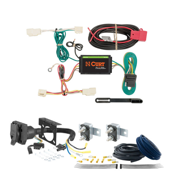 13 - 16 GMC Acadia CURT Trailer Brake Controller 7-Way Upgrade Kit  7WK1023 - CURT