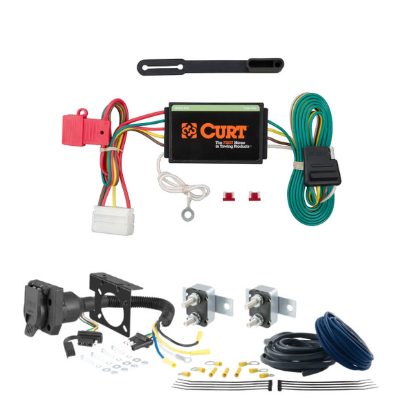 14 - 19 Ford Fiesta Hatchback CURT Trailer Brake Controller 7-Way Upgrade Kit  7WK927 - CURT