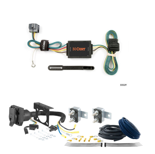 05 - 09 Hyundai Tucson CURT Trailer Brake Controller 7-Way Upgrade Kit  7WK1460 - CURT