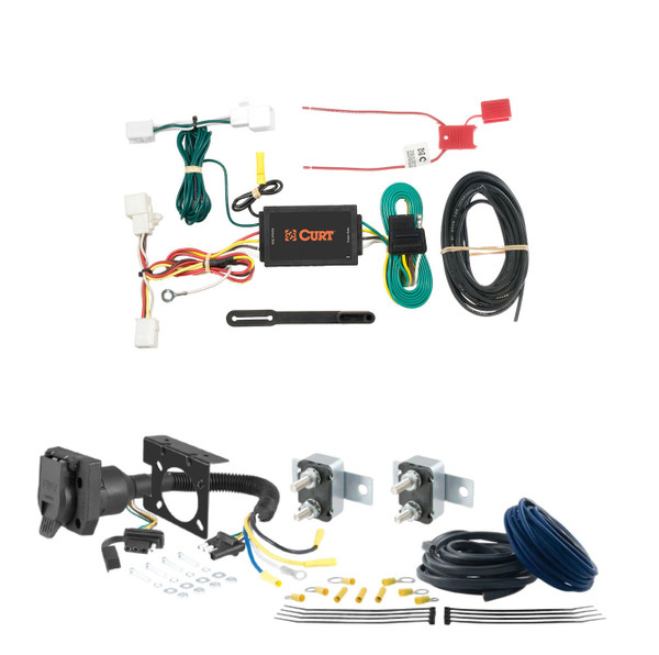 07 - 11 Ford Focus Sedan, excluding ST and electric CURT Trailer Brake Controller 7-Way Upgrade Kit  7WK941 - CURT