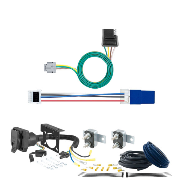23 - 25 HONDA Pilot CURT Trailer Brake Controller 7-Way Upgrade Kit  7WK1380 - CURT