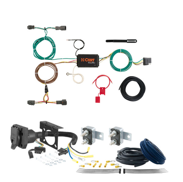 13 - 17 Hyundai Accent Hatchback CURT Trailer Brake Controller 7-Way Upgrade Kit  7WK1396 - CURT