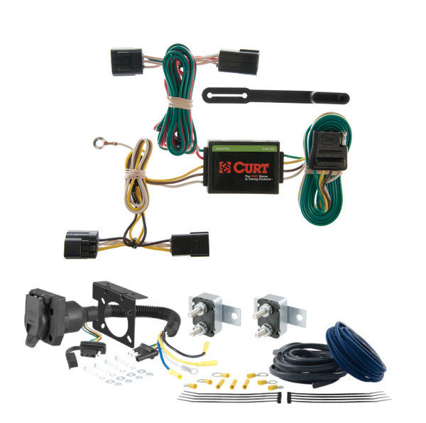 98 - 04 Chevrolet S10 CURT Trailer Brake Controller 7-Way Upgrade Kit  7WK410 - CURT
