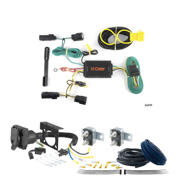 10 - 17 Chevrolet Equinox CURT Trailer Brake Controller 7-Way Upgrade Kit  7WK341 - CURT